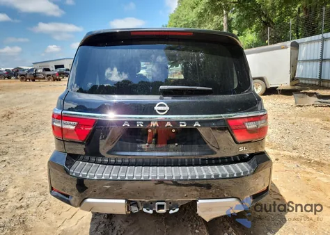 2023 Nissan Armada Sl из США, поврежденный, VIN JN8AY2BC1P9182415